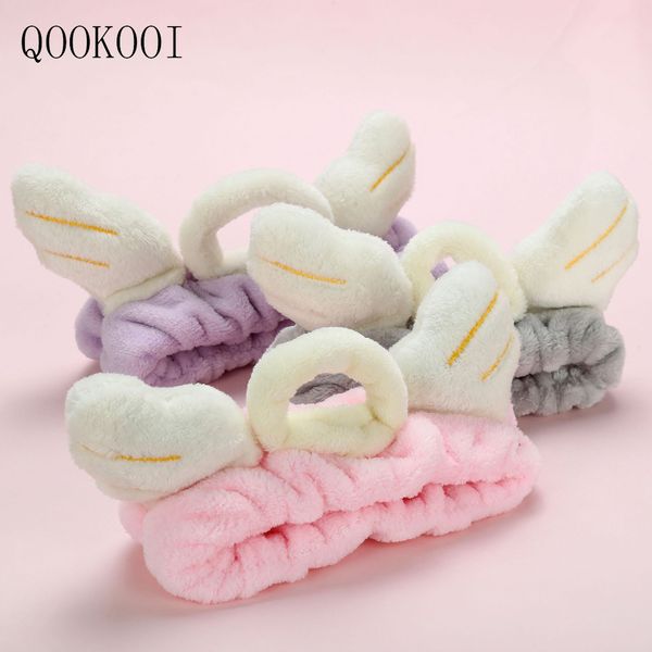 qookoo i cotton stretch elastic headwear make up wash face shower cartoon elastic headband hair accessories angel wings
qookoo i cotton stretch elastic headwear make up wash face shower cartoon elastic headband hair accessories angel wings