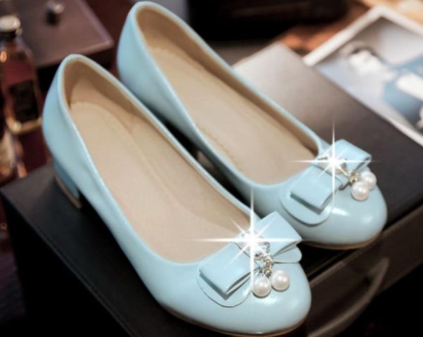 2019 women's shoes in spring and autumn with new style middle heel coarse heel round head bowknot@1018, Black
2019 women's shoes in spring and autumn with new style middle heel coarse heel round head bowknot@1018, Black
