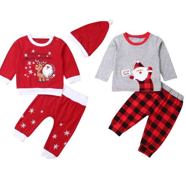 Lovely Newborn Baby Boy Girl First Christmas Clothes Romper Pants Hat Outfit Set 3pcs Outfit 0-18M
Lovely Newborn Baby Boy Girl First Christmas Clothes Romper Pants Hat Outfit Set 3pcs Outfit 0-18M