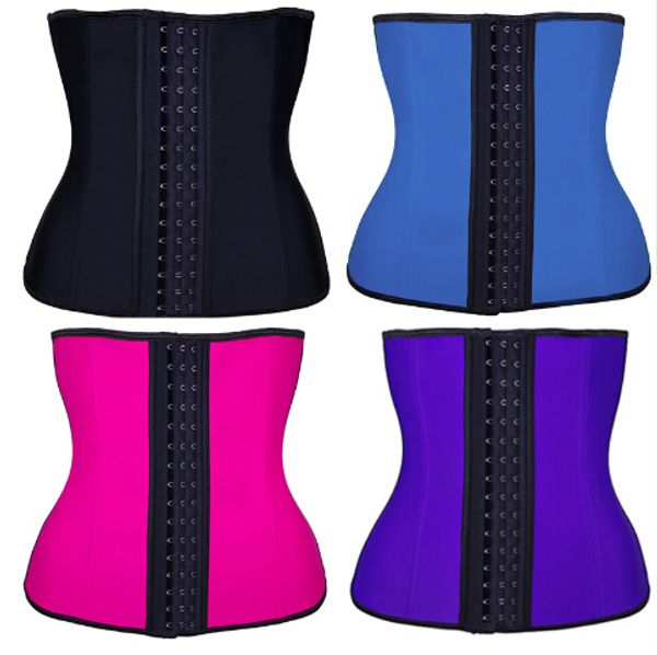 100% latex waist trainer corset 9 steel bone shapewear body shapers women corset belt waist shaper cinta modeladora
100% latex waist trainer corset 9 steel bone shapewear body shapers women corset belt waist shaper cinta modeladora