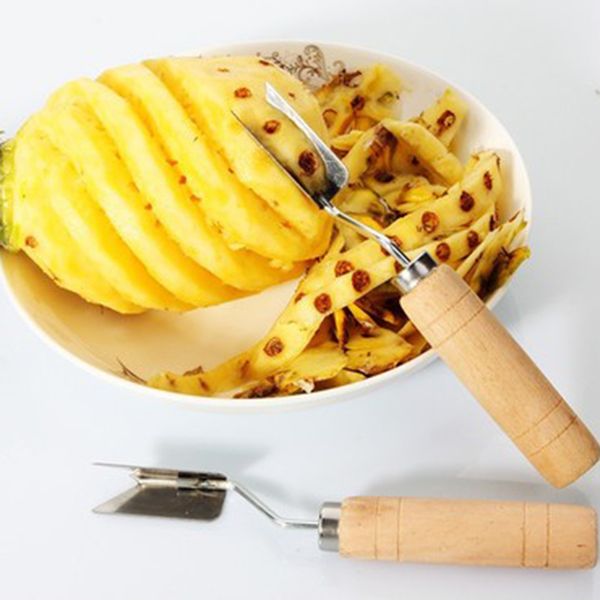 1pc stainless steel + wooden handle pineapple slicer pineapple eye peeler pineapple seed remover knife fruit tool 998302
1pc stainless steel + wooden handle pineapple slicer pineapple eye peeler pineapple seed remover knife fruit tool 998302