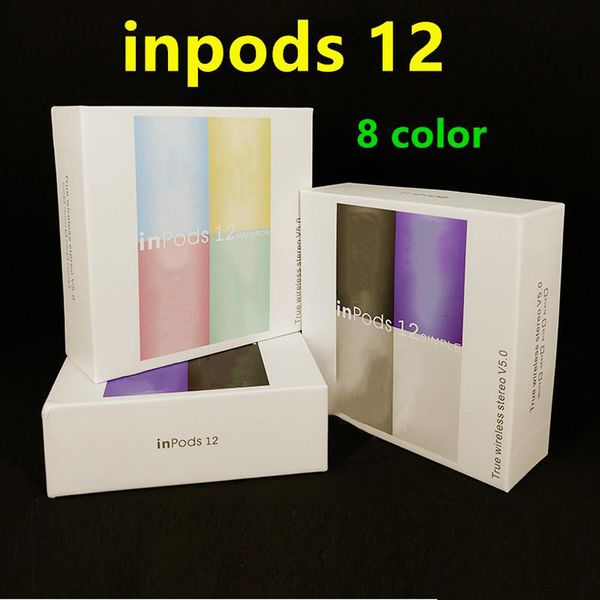 8 цветов беспроводные bluetooth наушники i12 tws inpods 12 macaron v5. 0 стерео сотовый телефон наушники спортивные наушники сенсорные наушн
8 цветов беспроводные bluetooth наушники i12 tws inpods 12 macaron v5. 0 стерео сотовый телефон наушники спортивные наушники сенсорные наушн