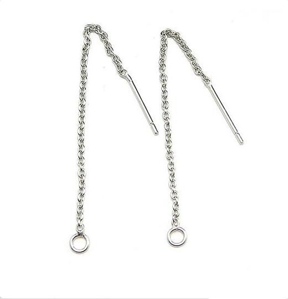 20pcs 925 sterling silver earring wire chains findings components clasps hooks for diy craft jewelry 0.8x1.3x60mm ap224*
20pcs 925 sterling silver earring wire chains findings components clasps hooks for diy craft jewelry 0.8x1.3x60mm ap224*