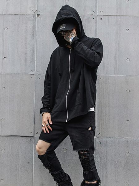 men high street hip hop black hooded sweatshirt coat male streetwear fashion casual loose hoodie jacket
men high street hip hop black hooded sweatshirt coat male streetwear fashion casual loose hoodie jacket
