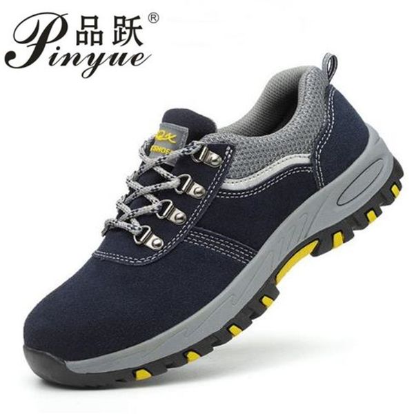 big size 36-46 fashion safety shoes men steel toe cow suede men work shoes breathable wear-resisting puncture-proof safety boot, Black
big size 36-46 fashion safety shoes men steel toe cow suede men work shoes breathable wear-resisting puncture-proof safety boot, Black