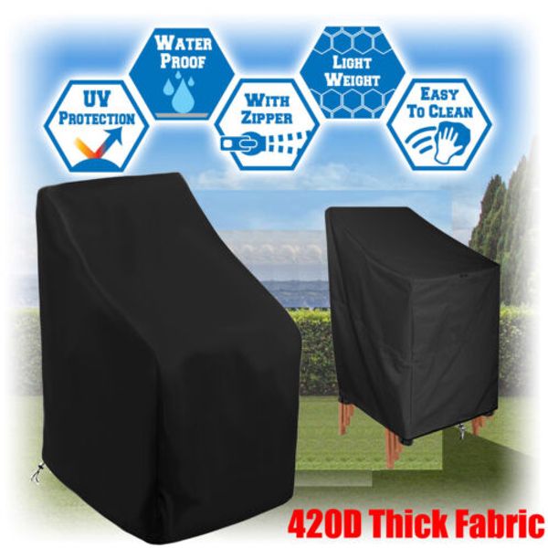 waterproof stacking chair rain cover high back patio single chair cover outdoor furniture protection
waterproof stacking chair rain cover high back patio single chair cover outdoor furniture protection