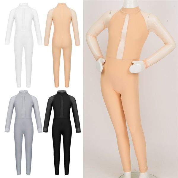kids girls mesh long sleeves gymnastics unitard mock neck zippered child ballet dance leotard jumpsuit sports practice bodysutit, Black;red
kids girls mesh long sleeves gymnastics unitard mock neck zippered child ballet dance leotard jumpsuit sports practice bodysutit, Black;red
