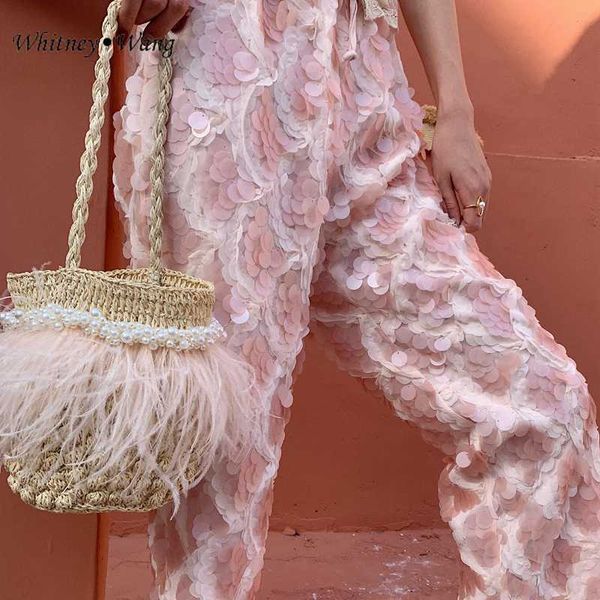 whitney wang style 2020 spring summer fashion streetwear pears beading feathers drawstring straw bag women beach bag
whitney wang style 2020 spring summer fashion streetwear pears beading feathers drawstring straw bag women beach bag
