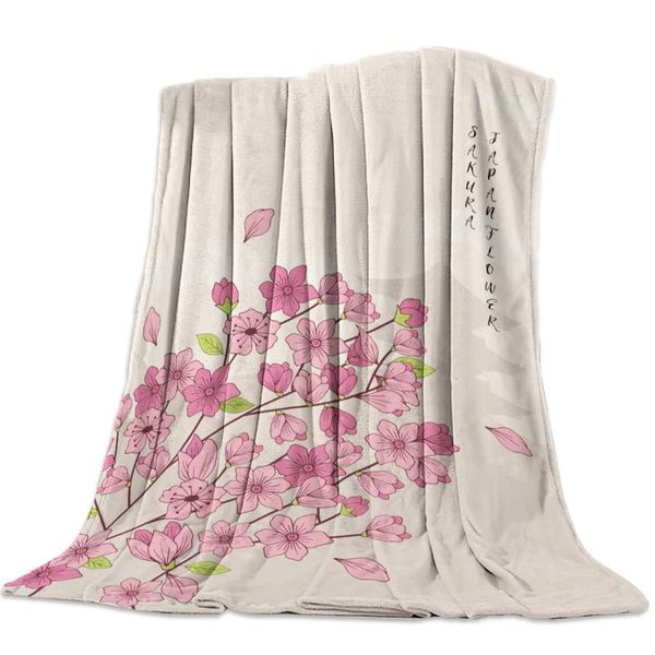 spring flower japanese cherry blossom throw blanket bedspread soft fleece blanket air/sofa/bedding winter bedsheet
spring flower japanese cherry blossom throw blanket bedspread soft fleece blanket air/sofa/bedding winter bedsheet