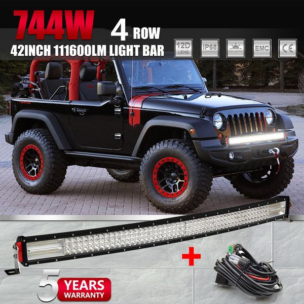 curved led bar 12d 744w led light bar 42inch 4-row combo work light for jeep atv trucks tractors suv auto driving lamp
curved led bar 12d 744w led light bar 42inch 4-row combo work light for jeep atv trucks tractors suv auto driving lamp
