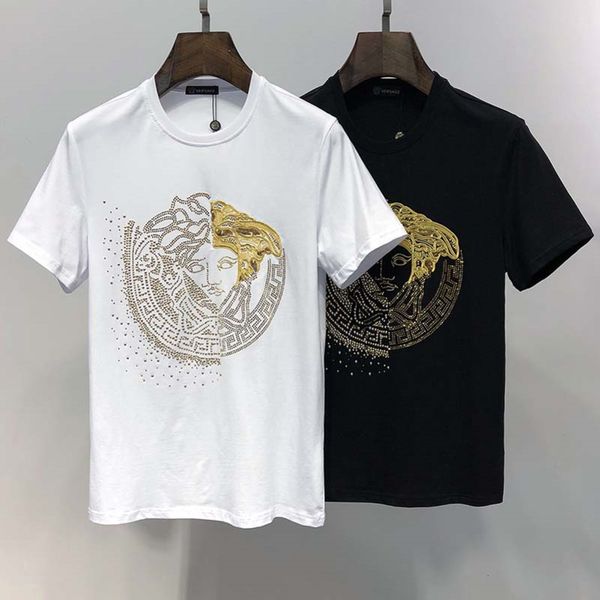 mens designer european station summer men's shirt new tide brand fan jiabo point printing men's casual round neck short-sleeved t, White;black
mens designer european station summer men's shirt new tide brand fan jiabo point printing men's casual round neck short-sleeved t, White;black