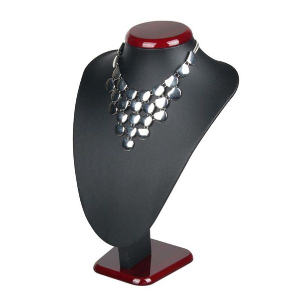 leather portrait necklace display stand holder mannequin jewelry display stand rack for jewelry store, Pink;blue
leather portrait necklace display stand holder mannequin jewelry display stand rack for jewelry store, Pink;blue