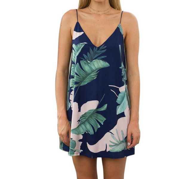 womens vestidos print deep v neck backless dress women summer beach dress spaghetti strap sleeveless slip dress, Black;gray
womens vestidos print deep v neck backless dress women summer beach dress spaghetti strap sleeveless slip dress, Black;gray