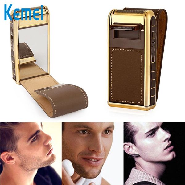 kemei electric razor golden leather shell shaver trimmer gifts with mirror use rechargeable electric shaver for men d42
kemei electric razor golden leather shell shaver trimmer gifts with mirror use rechargeable electric shaver for men d42