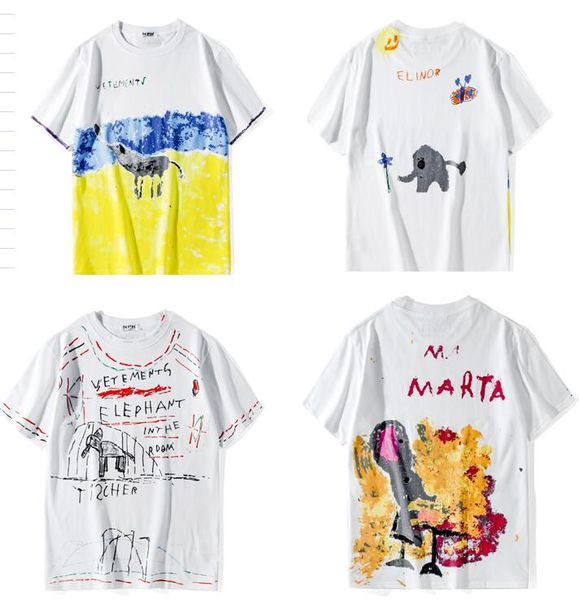 Новый Стиль Классический VETEMENTS поп живопись граффити женщины мужчины футболки хи
Новый Стиль Классический VETEMENTS поп живопись граффити женщины мужчины футболки хи