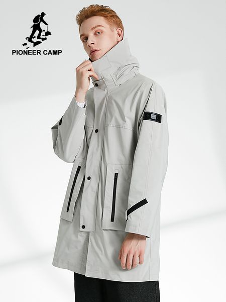 pioneer camp autumn fashion long sleeve jacket trench men black blue khaki hooded cargo pocket loose coat male ajk908153t, Black;brown
pioneer camp autumn fashion long sleeve jacket trench men black blue khaki hooded cargo pocket loose coat male ajk908153t, Black;brown