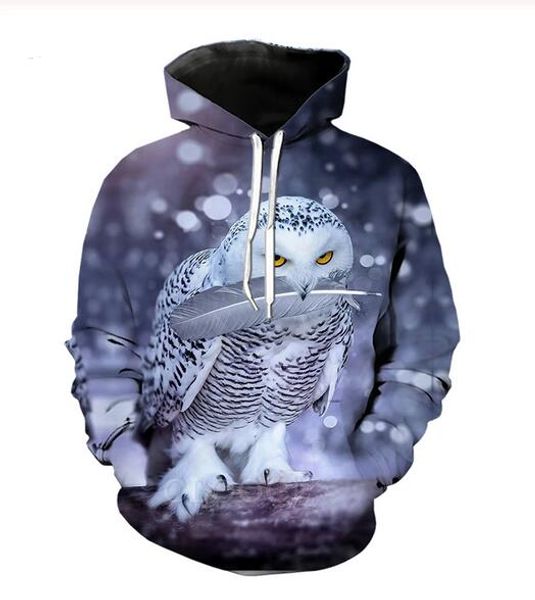 new arrive hip hop style snowy owl funny 3d print men women fashion hoodies rg0102, Black
new arrive hip hop style snowy owl funny 3d print men women fashion hoodies rg0102, Black