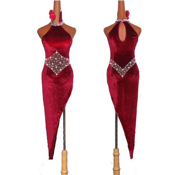 latin dancing dresses for ladies burgundy elegant fringe skirt women stage ballroom compete feminine costumes, Black;red
latin dancing dresses for ladies burgundy elegant fringe skirt women stage ballroom compete feminine costumes, Black;red