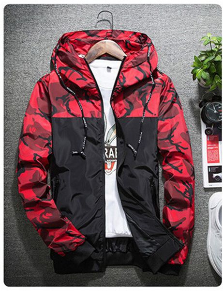 autumn camouflage jackets men fashion hooded bomber coat slim fit male windbreaker casual brand clothing outerwear m-2xl, Black;brown
autumn camouflage jackets men fashion hooded bomber coat slim fit male windbreaker casual brand clothing outerwear m-2xl, Black;brown