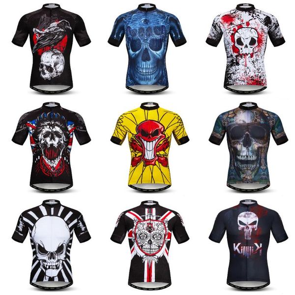 weimostar skull mens cycling jersey team 100% polyester mountain bike jersey quick dry cycling shirt road mtb bicycle clothing, Black;red
weimostar skull mens cycling jersey team 100% polyester mountain bike jersey quick dry cycling shirt road mtb bicycle clothing, Black;red