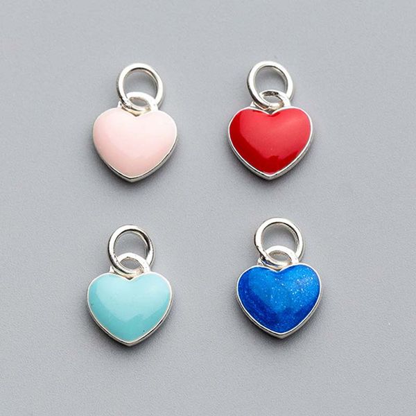100% 925 sterling silver drop glue craft heart charms 10.5x10mm decoration dangle pendants diy jewelry making for women gift, Bronze;silver
100% 925 sterling silver drop glue craft heart charms 10.5x10mm decoration dangle pendants diy jewelry making for women gift, Bronze;silver