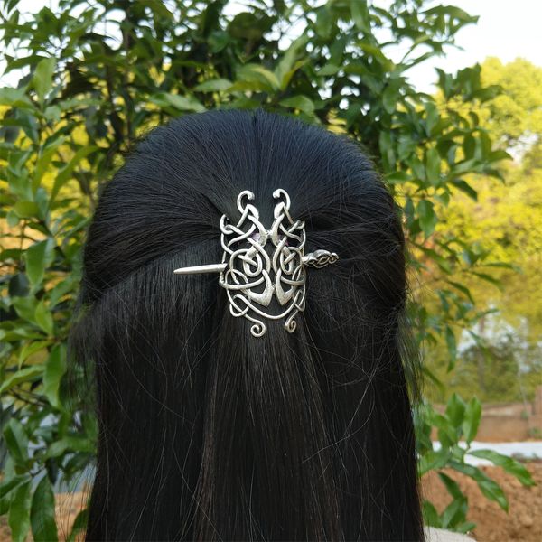 1pcs hairpins for women viking celtics knotwork hairpin hair jewelry for women cetilcs hair jewelry, White;golden
1pcs hairpins for women viking celtics knotwork hairpin hair jewelry for women cetilcs hair jewelry, White;golden
