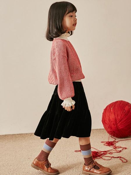 sumcico autumn/winter girl's bud collar sweater baby girl's sweet thick bottoming sweater, Blue
sumcico autumn/winter girl's bud collar sweater baby girl's sweet thick bottoming sweater, Blue