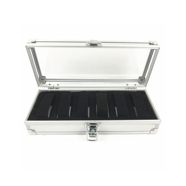 portable size aluminum alloy watch display box storage organizer classic style multi-functional bracelet display case, Black;blue
portable size aluminum alloy watch display box storage organizer classic style multi-functional bracelet display case, Black;blue