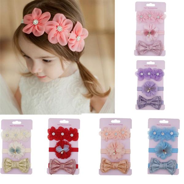 3 piece / set baby girl elastic elastic flower bow nylon bandana hair accessories, Slivery;white
3 piece / set baby girl elastic elastic flower bow nylon bandana hair accessories, Slivery;white