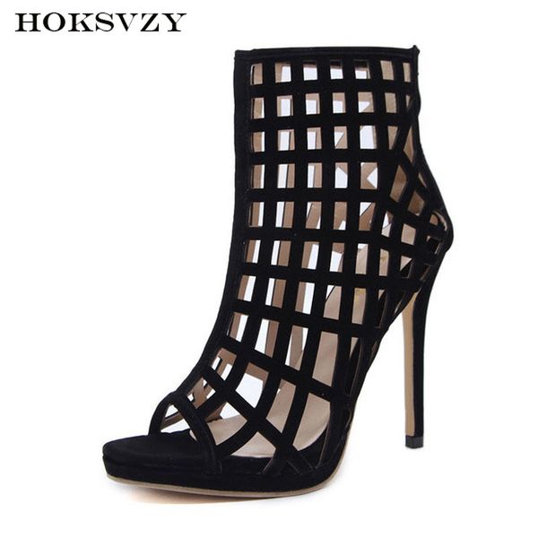 2020 women summer boot early spring plaid hollowed out simple fish mouth naked boots cold boots womens shoes, Black
2020 women summer boot early spring plaid hollowed out simple fish mouth naked boots cold boots womens shoes, Black