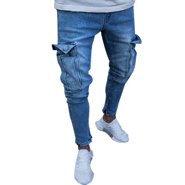 litthing mens skinny jeans trend knee hole zipper pocket denim biker jeans hip hop distressed slim elastic washed, Blue
litthing mens skinny jeans trend knee hole zipper pocket denim biker jeans hip hop distressed slim elastic washed, Blue