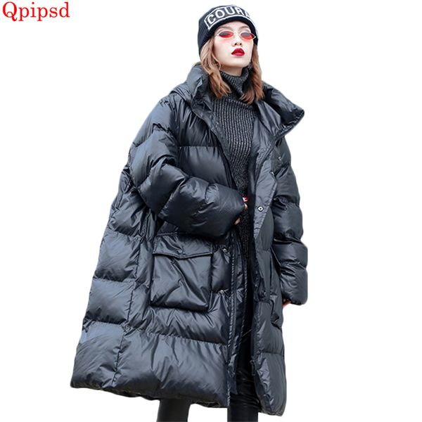 new womens winter down jacket womens loose cotton-padded coats female long hooded warm down jacket coat large size ladies parkas, Black
new womens winter down jacket womens loose cotton-padded coats female long hooded warm down jacket coat large size ladies parkas, Black
