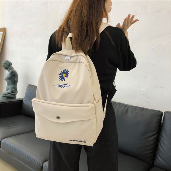 2020 fashion solid backpack girl school bags for teenage college wind women schoolbag high student bag black nylon printing
2020 fashion solid backpack girl school bags for teenage college wind women schoolbag high student bag black nylon printing
