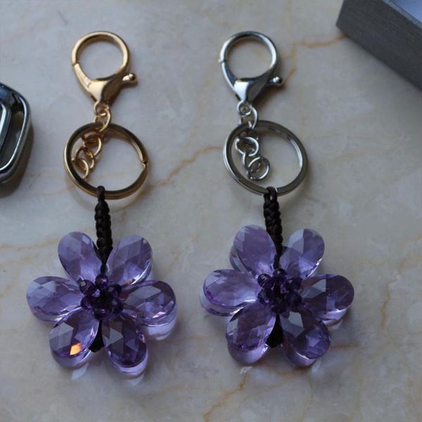crystal key chain flower car key ring female creative cute flower bag pendant chain keychain auto accessories
crystal key chain flower car key ring female creative cute flower bag pendant chain keychain auto accessories