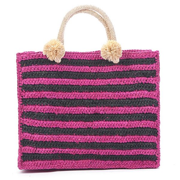 stylish summer beach bag french style straw bag women striped tote woven hollow out handbags elegant vintage hand bags
stylish summer beach bag french style straw bag women striped tote woven hollow out handbags elegant vintage hand bags