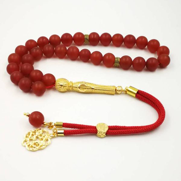 natural frosted red agates tasbih everything is new muslim misbaha man's bracelet natural stone 33 66 99prayer beads rosary, Golden;silver
natural frosted red agates tasbih everything is new muslim misbaha man's bracelet natural stone 33 66 99prayer beads rosary, Golden;silver