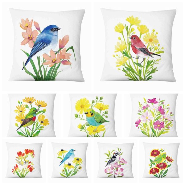 home pillow decoration painted flower and bird printed cushion decorative pillow soft velvet almofadas decorativas para sofa
home pillow decoration painted flower and bird printed cushion decorative pillow soft velvet almofadas decorativas para sofa