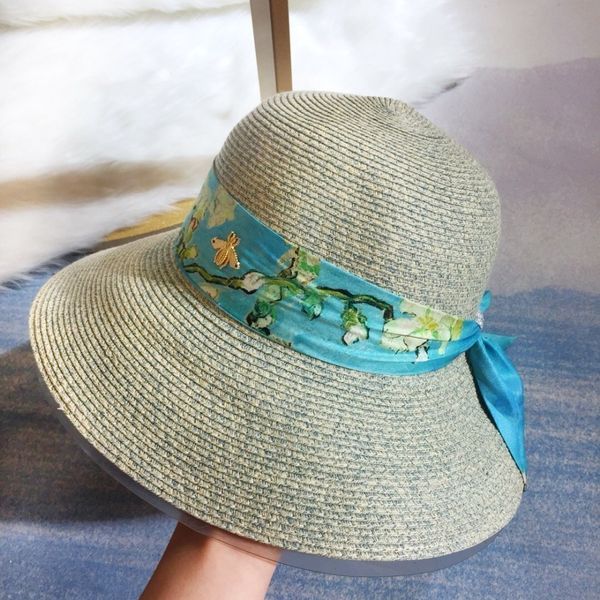 2019 summer new simple trend straw weaving bow with sunhat comfortable classic seasons, Blue;gray
2019 summer new simple trend straw weaving bow with sunhat comfortable classic seasons, Blue;gray