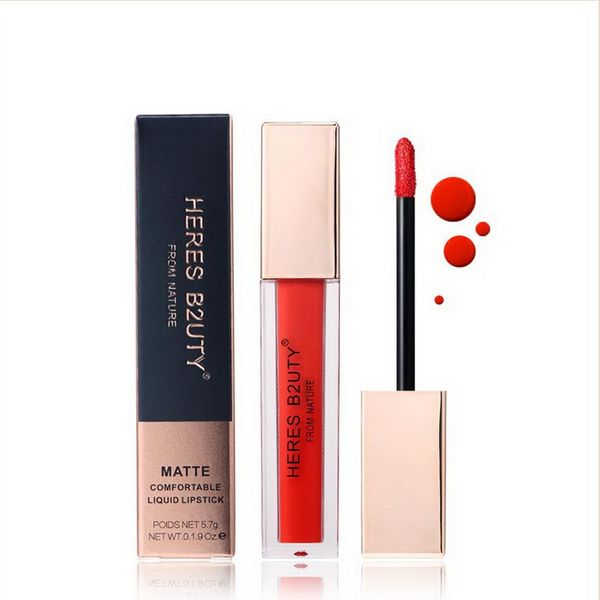 makeup liquid lipstick waterproof long lasting matte lipgloss moisturizer smooth comfortable lip gloss brand heres b2uty
makeup liquid lipstick waterproof long lasting matte lipgloss moisturizer smooth comfortable lip gloss brand heres b2uty