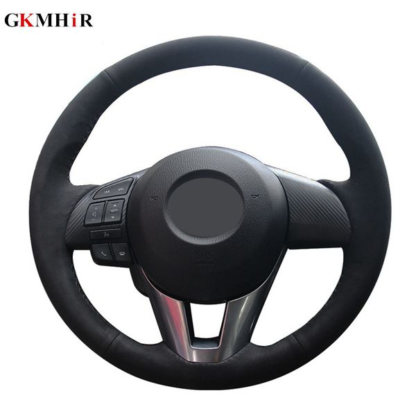 black soft suede car steering wheel cover for 3 axela 6 atenza 2 cx-3 cx-5 scion ia yaris
black soft suede car steering wheel cover for 3 axela 6 atenza 2 cx-3 cx-5 scion ia yaris