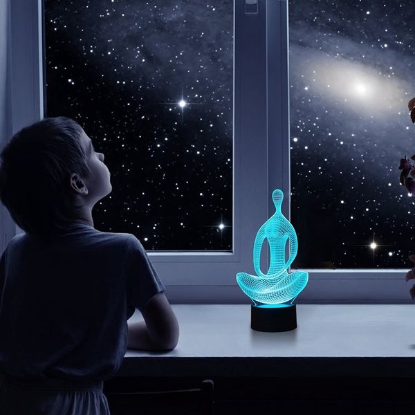 meditation 3d illusion lamp night light, 7 color changing switch table desk decoration lamp
meditation 3d illusion lamp night light, 7 color changing switch table desk decoration lamp