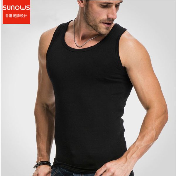 men' close-fitting vest fitness elastic casual o-neck breathable h type all cotton solid undershirts male tanks, White;black
men' close-fitting vest fitness elastic casual o-neck breathable h type all cotton solid undershirts male tanks, White;black