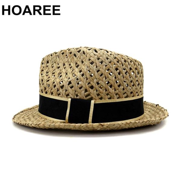 hoaree straw trilby hat men sunhat womens summer hats hollow out male female british style beach holiday seaside fedora, Blue;gray
hoaree straw trilby hat men sunhat womens summer hats hollow out male female british style beach holiday seaside fedora, Blue;gray