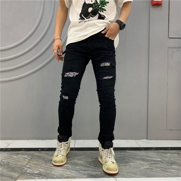 brand new mens jeans distressed ripped biker jeans slim fit motorcycle biker denim jeans 2019 fashion designer pants03
brand new mens jeans distressed ripped biker jeans slim fit motorcycle biker denim jeans 2019 fashion designer pants03