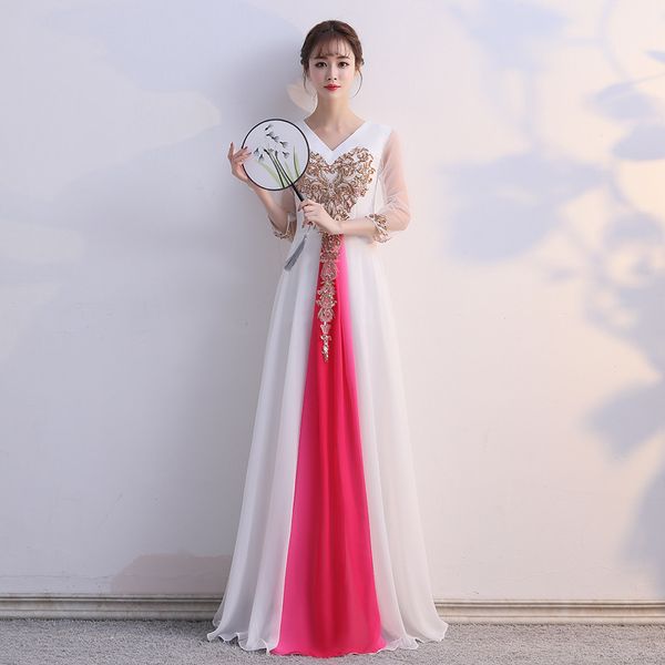 runway dresses 2021 dress celebrity banquet evening dance chorus performance show thin student art examination, Black
runway dresses 2021 dress celebrity banquet evening dance chorus performance show thin student art examination, Black