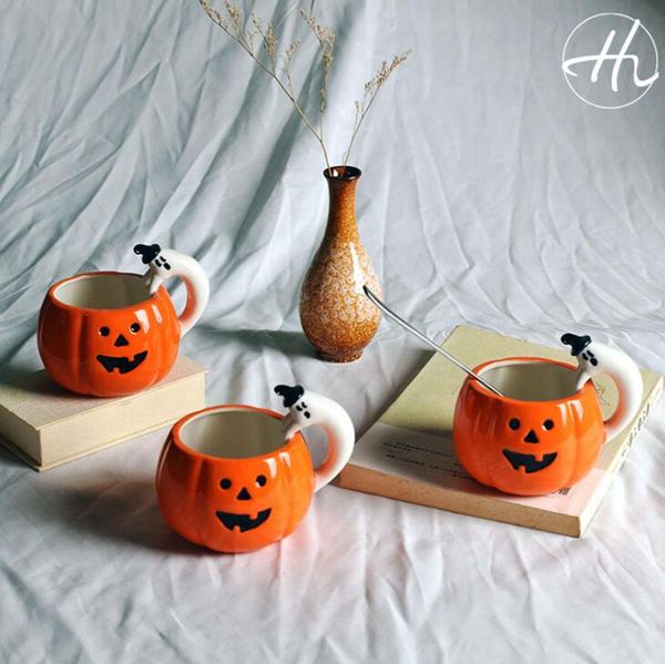 classic pumpkin ceramic mug with ghost handle halloween gift ceramic water cups pumpkin head cup fa3102
classic pumpkin ceramic mug with ghost handle halloween gift ceramic water cups pumpkin head cup fa3102