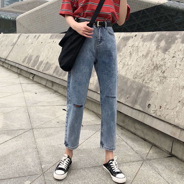 2019 fashion pants new wide lege casual summer straight pants women loose trousers female on promotion, Blue
2019 fashion pants new wide lege casual summer straight pants women loose trousers female on promotion, Blue