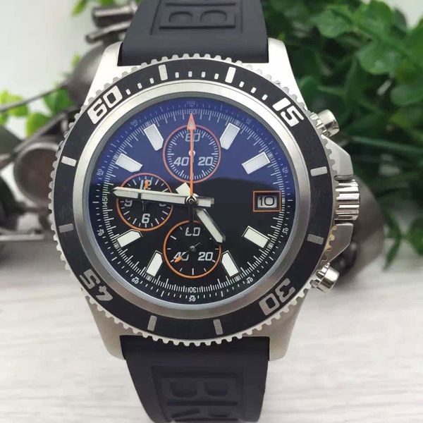 functional outdoor men watch br 1884 superocean 42mm chronomat orange circle man wristwatches quartz mens watches with black rubber band, Slivery;brown
functional outdoor men watch br 1884 superocean 42mm chronomat orange circle man wristwatches quartz mens watches with black rubber band, Slivery;brown