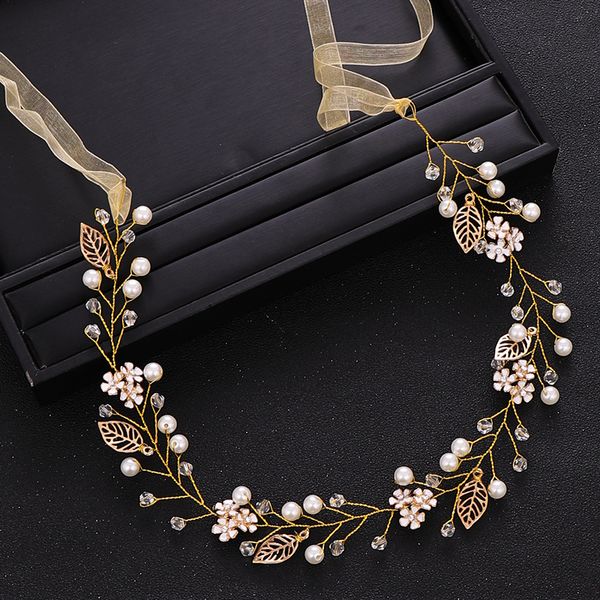 vintage gold crystal pearl wedding headband flower tiara bridal hair accessories bride headpiece handmade weding hair jewelry, Golden;white
vintage gold crystal pearl wedding headband flower tiara bridal hair accessories bride headpiece handmade weding hair jewelry, Golden;white