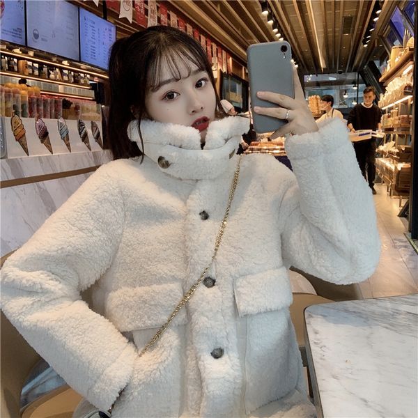 2019 winter new arrival women long sleeve jacket ladies warm outerwear fashion collar casual streetwear solid overcoat, Black
2019 winter new arrival women long sleeve jacket ladies warm outerwear fashion collar casual streetwear solid overcoat, Black